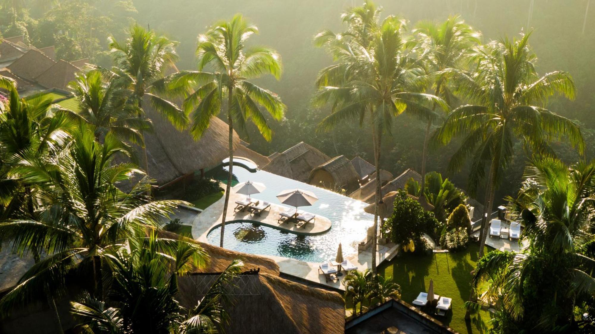 Cascades Suites Ubud Exterior foto